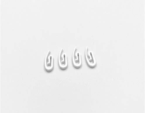 Plastic Hooks - 1000 Pieces